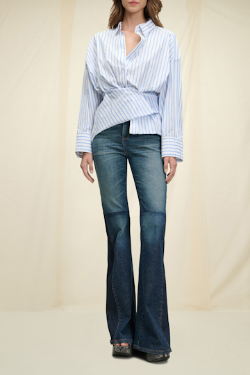STRIKING STRIPES blouse