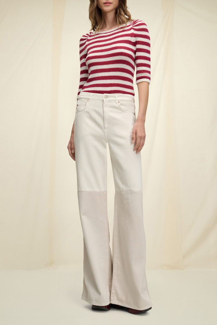 DENIM ROMANCE pants