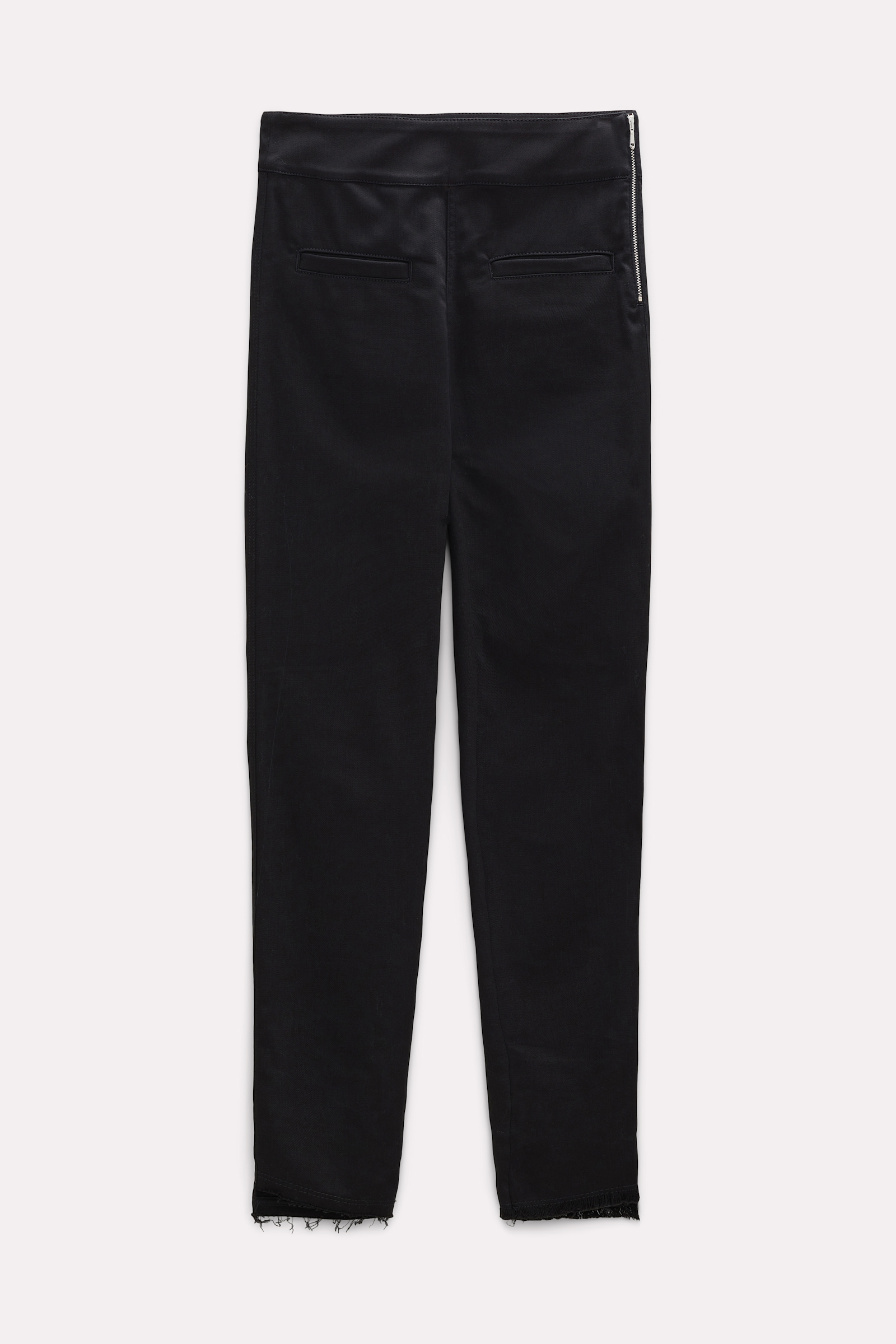 Dorothee Schumacher Jeans with frayed hems pure black