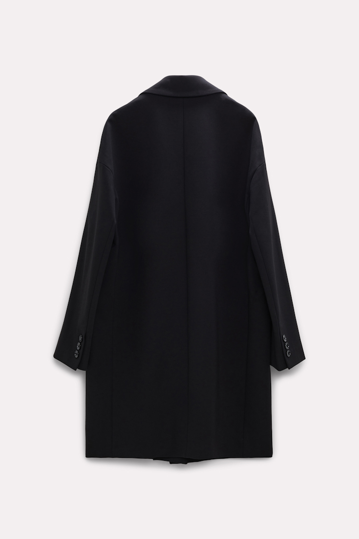 Dorothee Schumacher Casual Punto Milano coat pure black