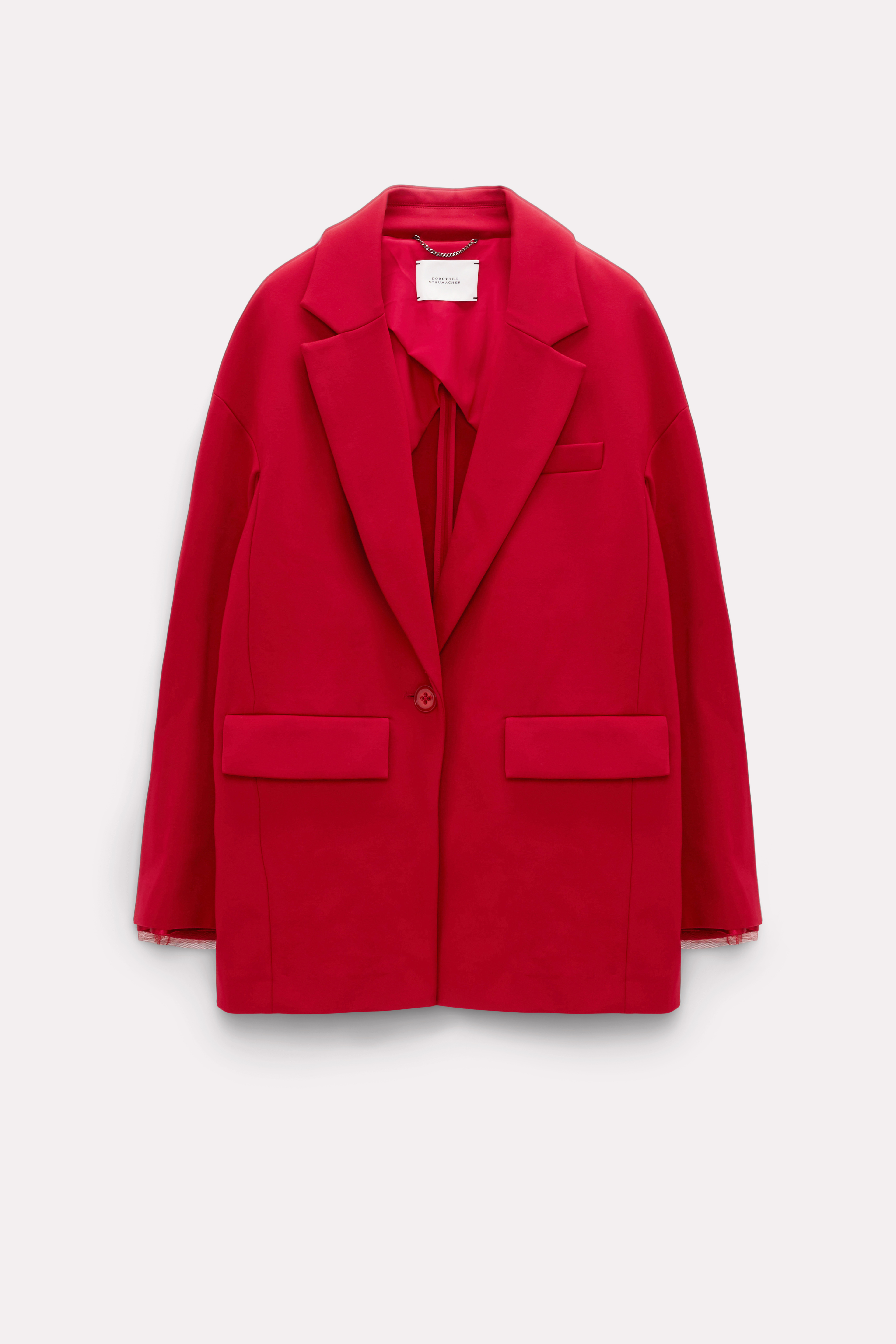 Dorothee Schumacher Casual Punto Milano blazer soft red