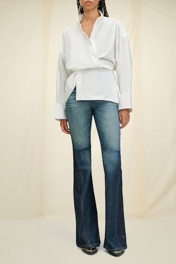 POPLIN POWER blouse