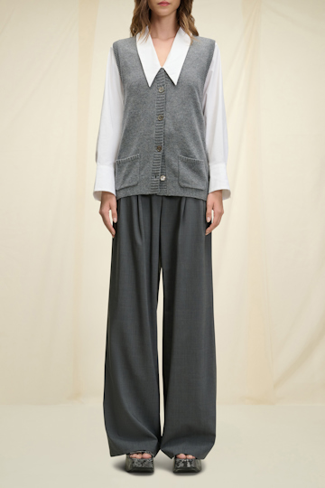 POPLIN POWER blouse