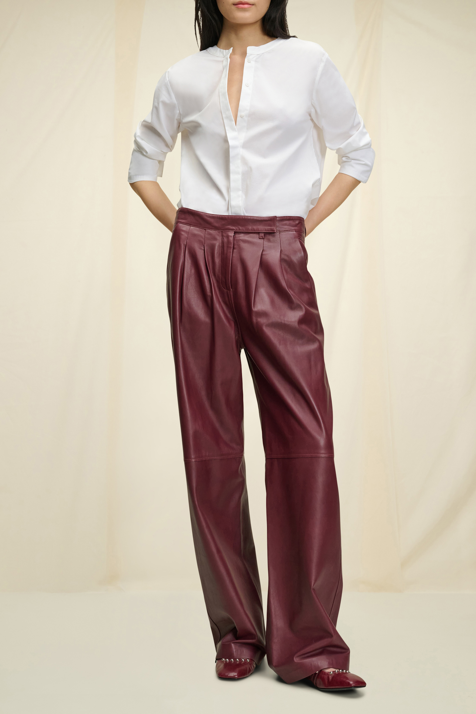 POPLIN POWER blouse