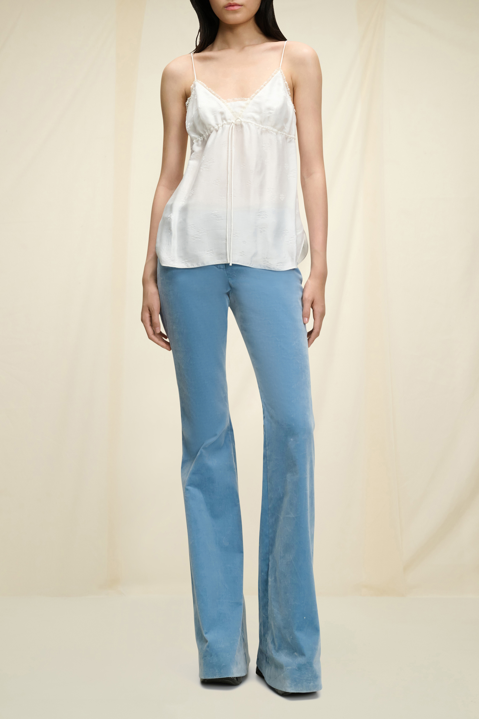 Dorothee Schumacher Top mit Spitzendetails camellia white