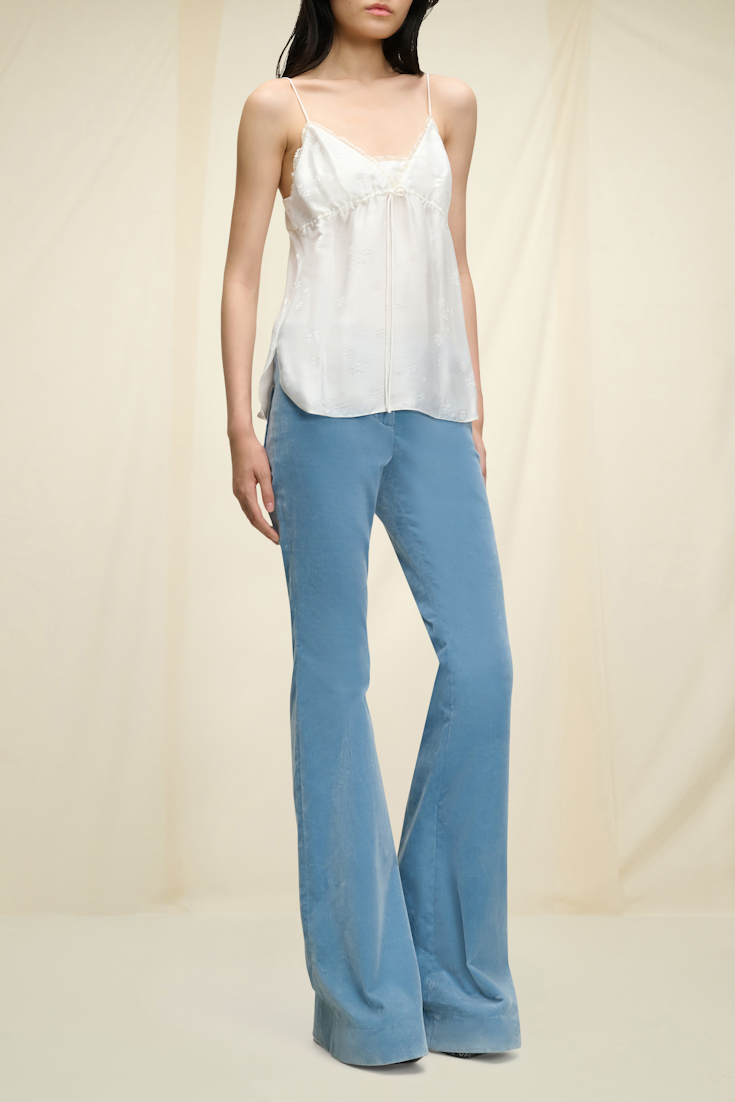 Dorothee Schumacher Top with lace details camellia white