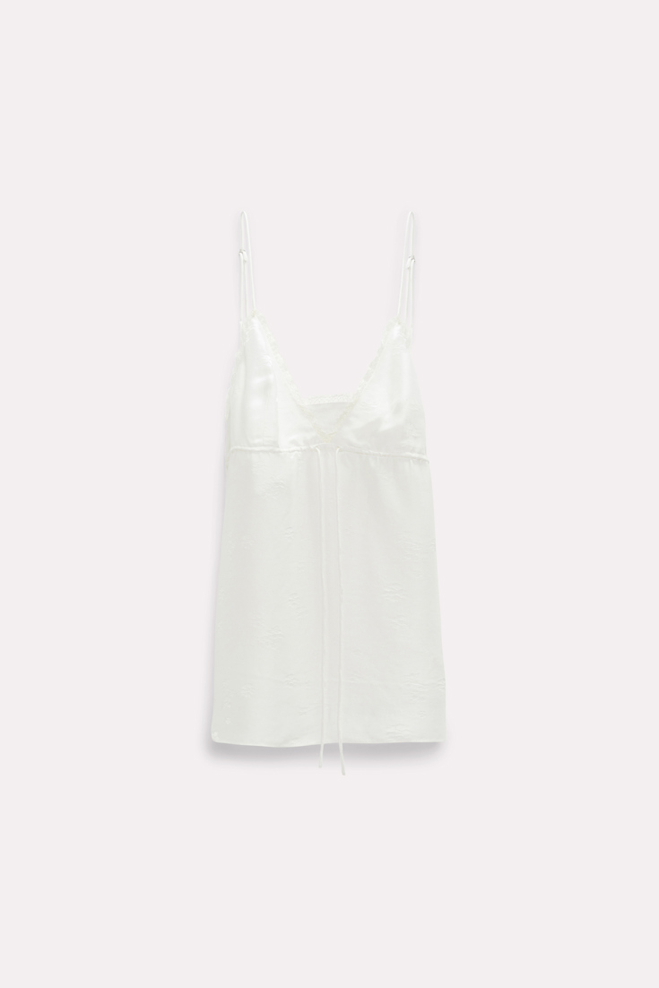 Dorothee Schumacher Top mit Spitzendetails camellia white