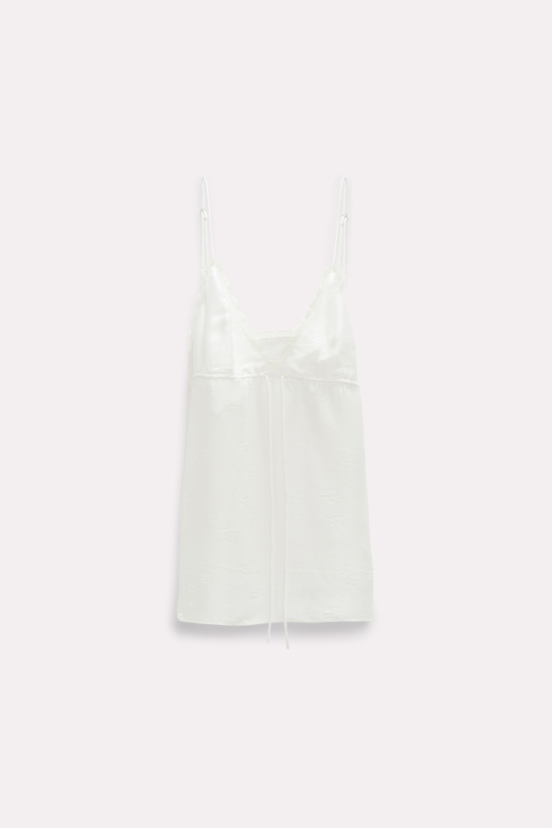 Dorothee Schumacher Top With Lace Details In White