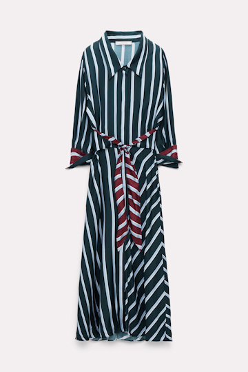 LUXURIOUS STRIPES dress