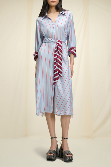 LUXURIOUS STRIPES dress