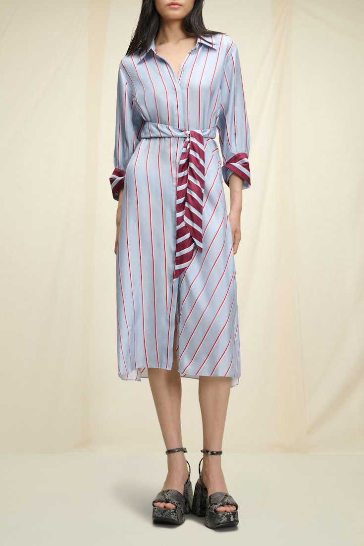 LUXURIOUS STRIPES dress