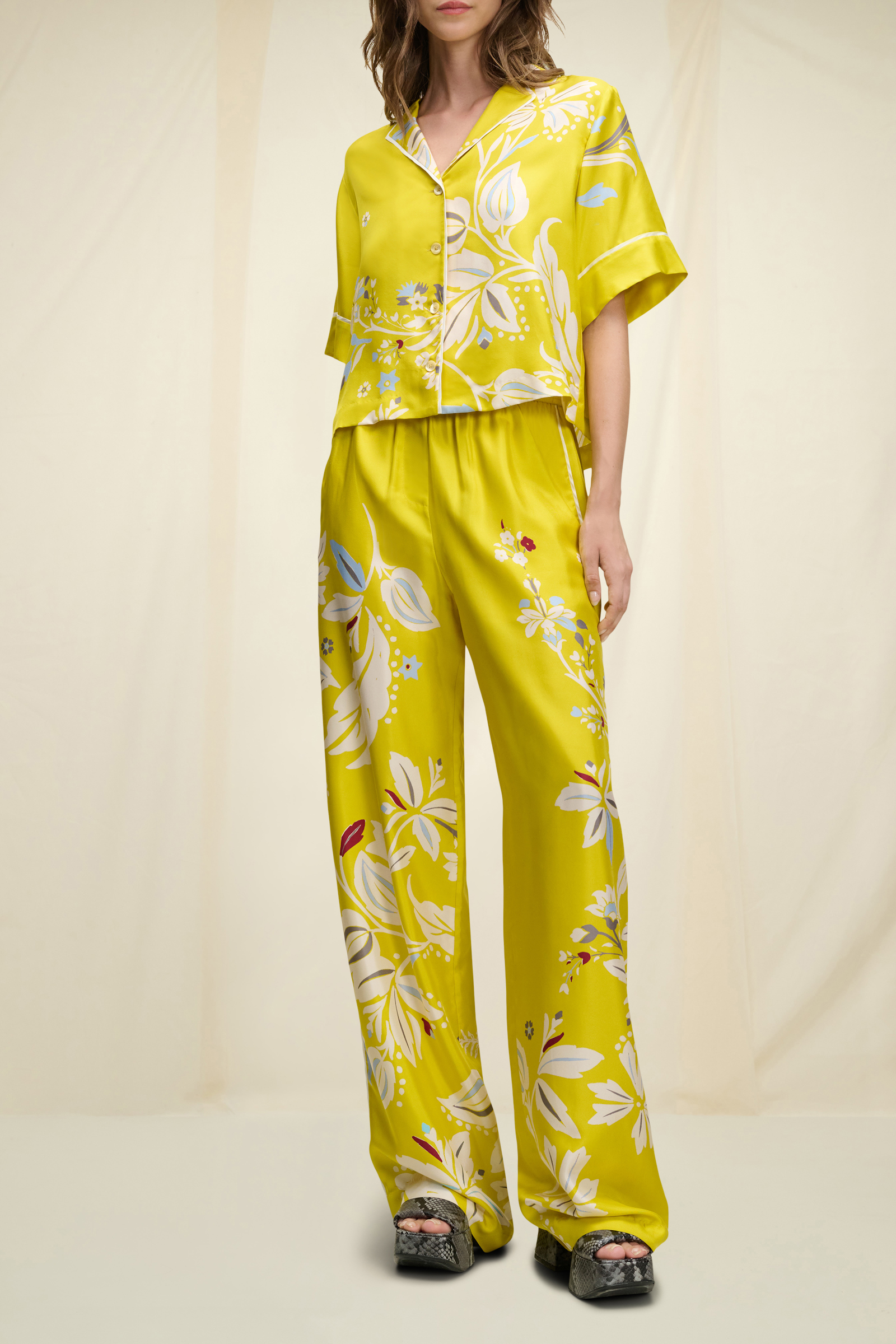 FLOWER WHIRL pants