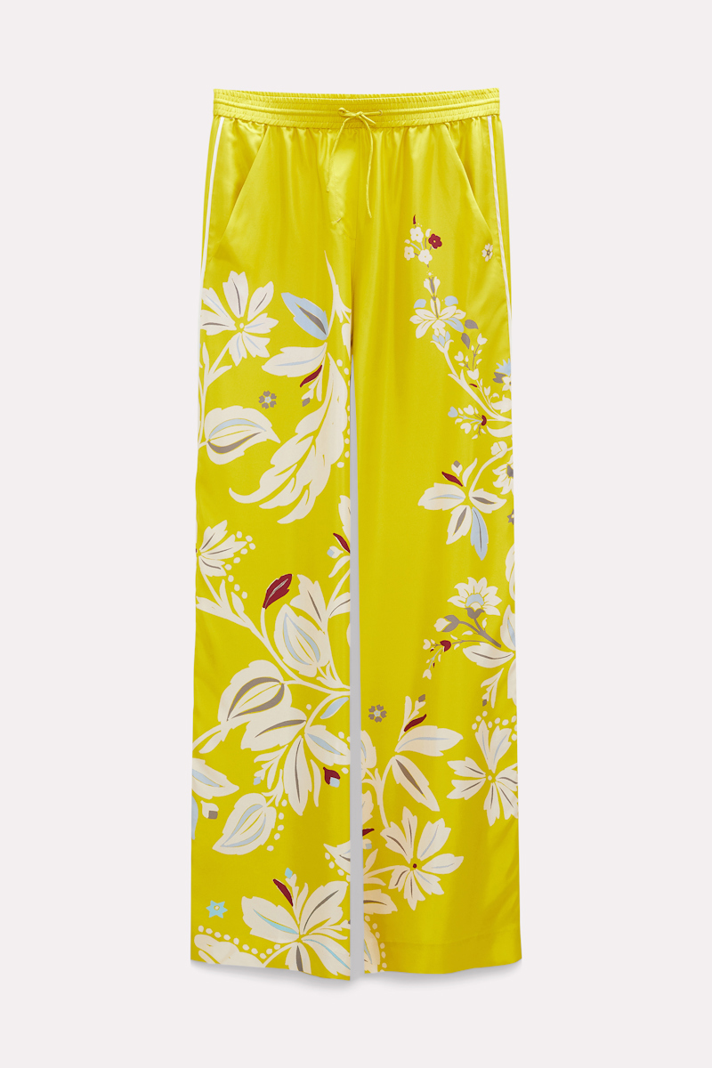 Dorothee Schumacher Pyjama-style Hose Aus Seide In Multi Colour