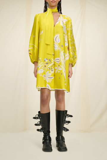 FLOWER WHIRL dress