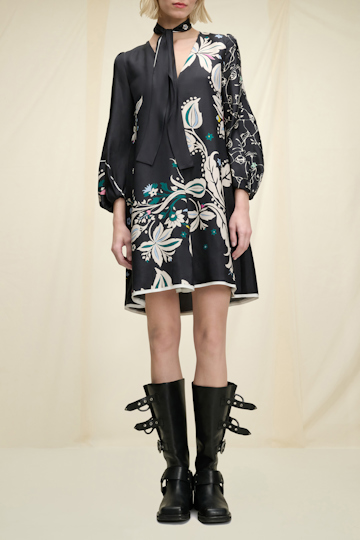 FLOWER WHIRL dress