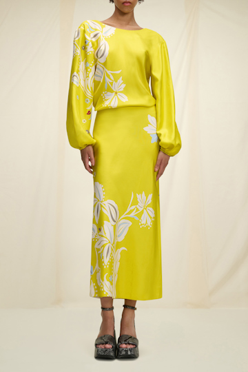 FLOWER WHIRL dress