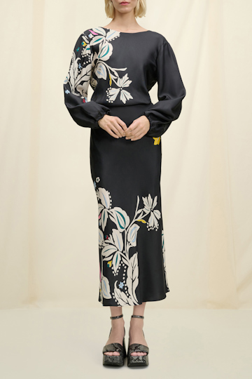 FLOWER WHIRL dress