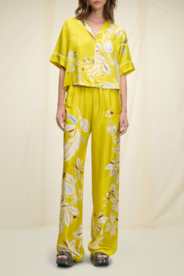 FLOWER WHIRL blouse