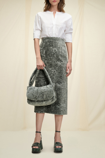 TEXTURED LUXE handbag