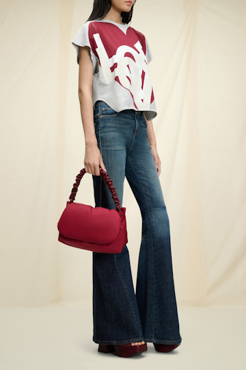 PADDED POWER handbag