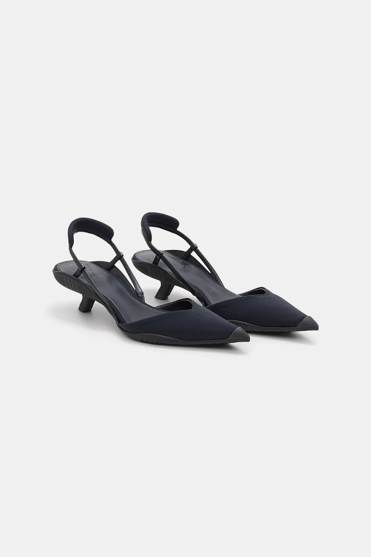 Dorothee Schumacher Sporty kitten heel pure black