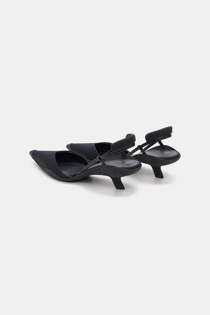 Dorothee Schumacher Sporty kitten heel pure black