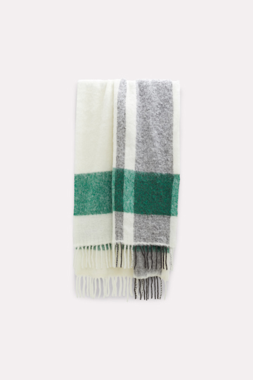 COZY CHECKED scarf