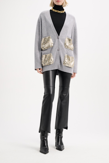 PATCHED COZINESS cardigan