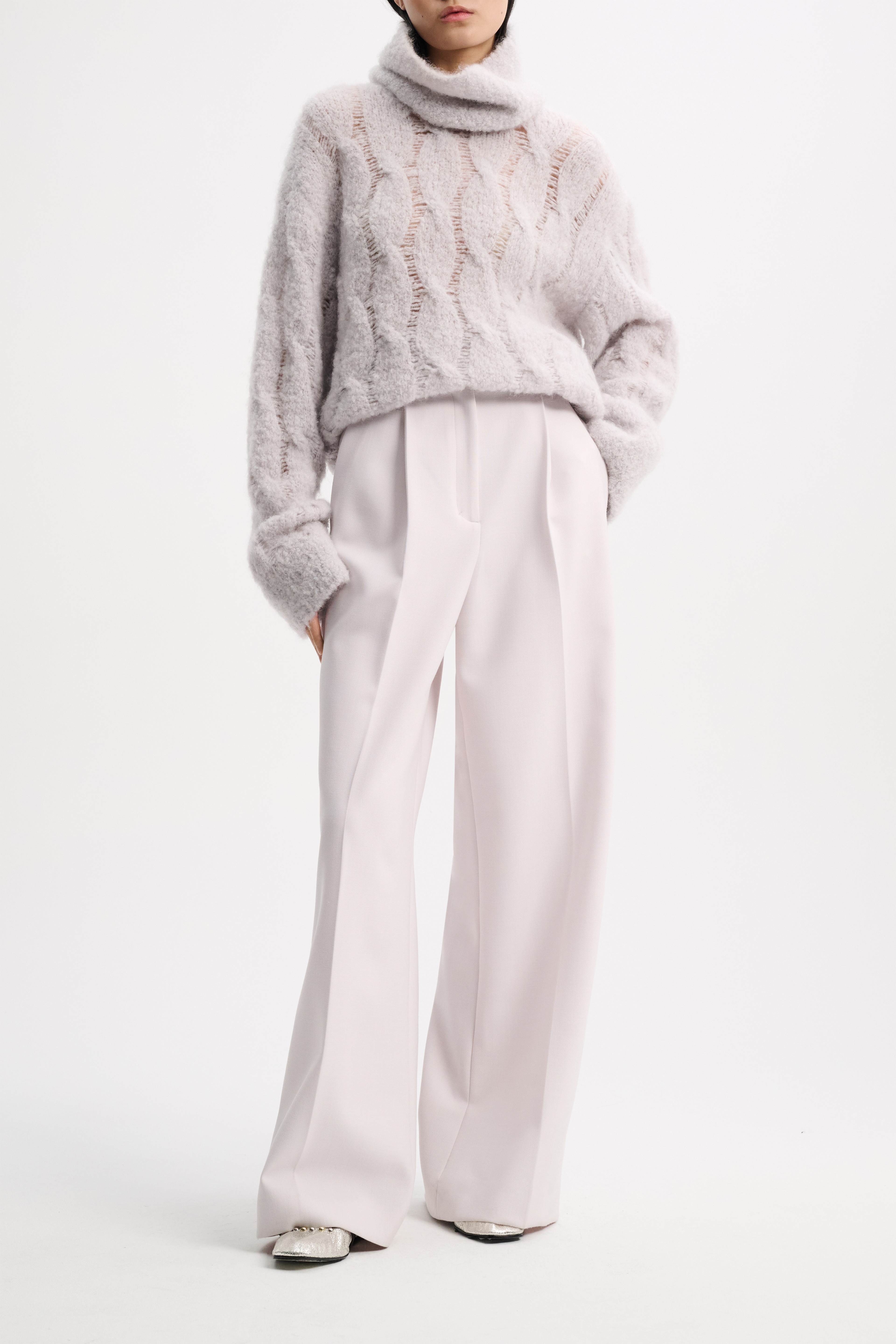 Dorothee Schumacher Mohair mix cable knit