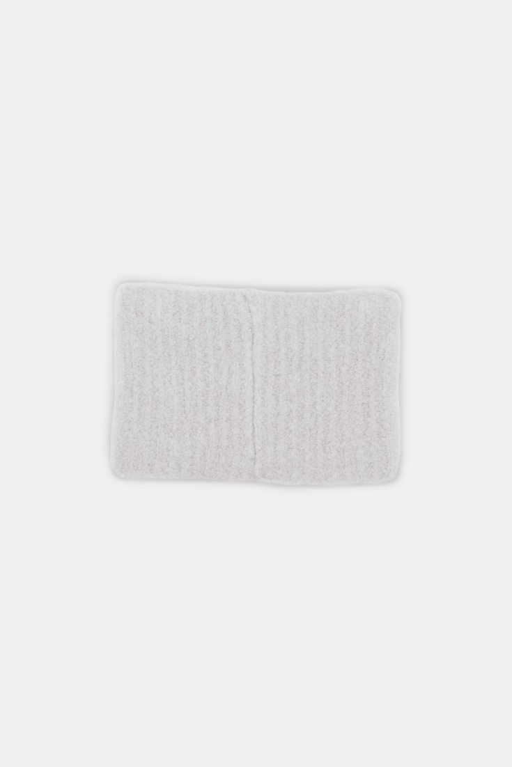 Dorothee Schumacher Gerippte Snood aus Mohairmix cloudy grey