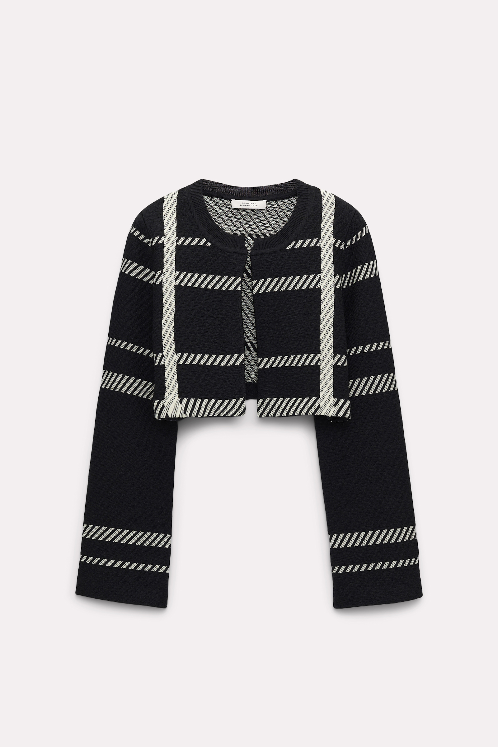 CHECK CHALLENGE cardigan