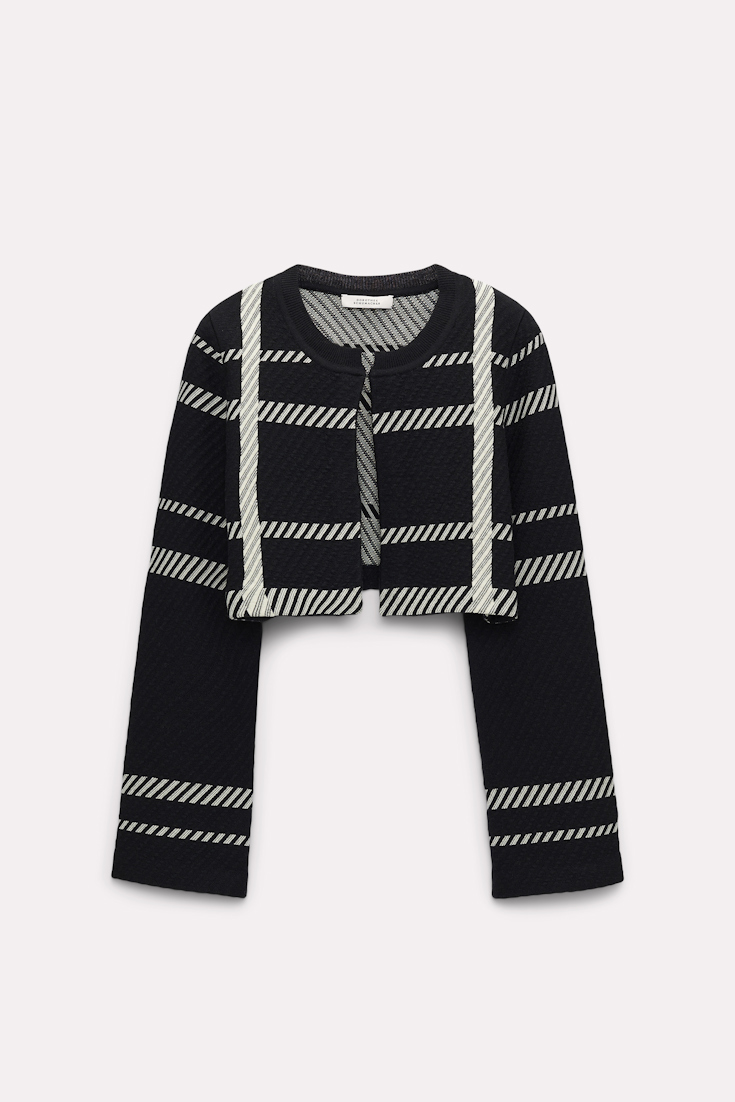 CHECK CHALLENGE cardigan
