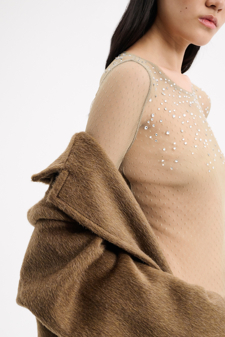 SHEER SPARKLES shirt