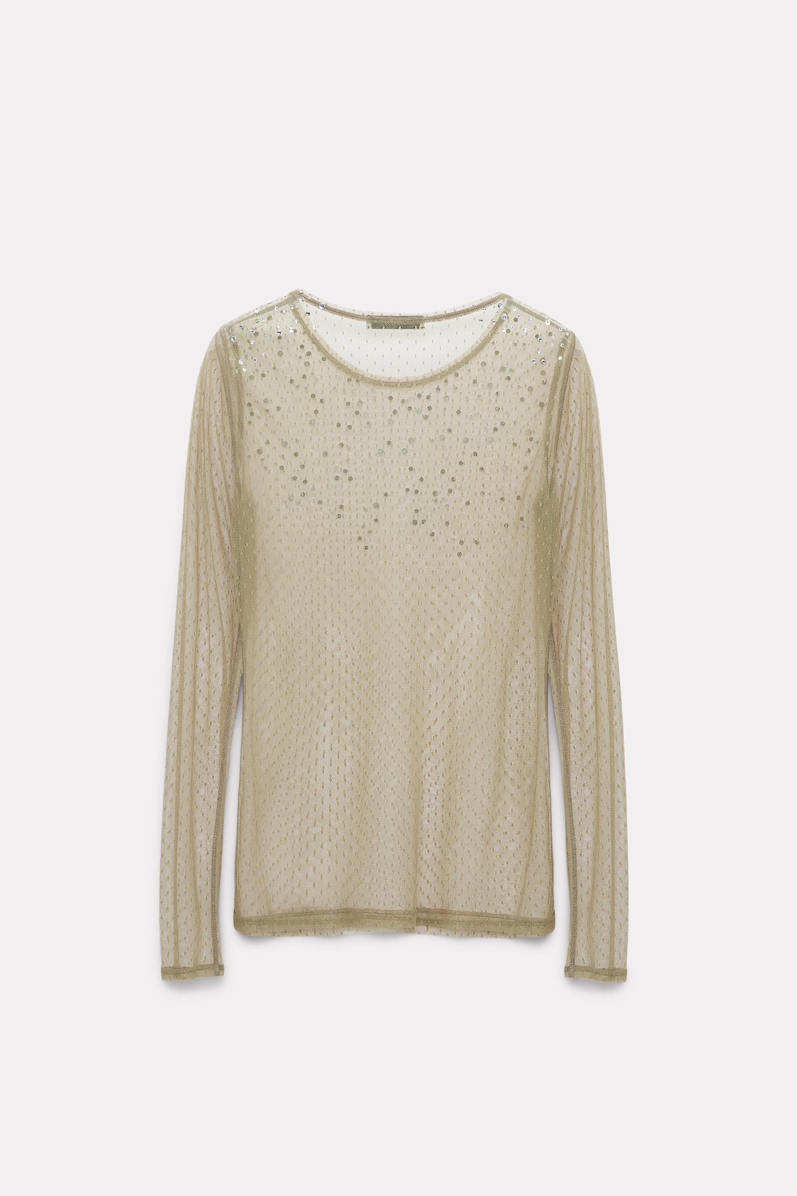 SHEER SPARKLES shirt