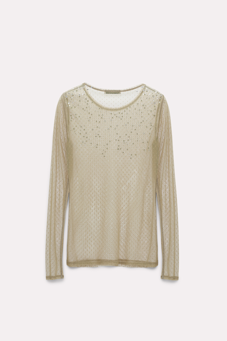 SHEER SPARKLES shirt