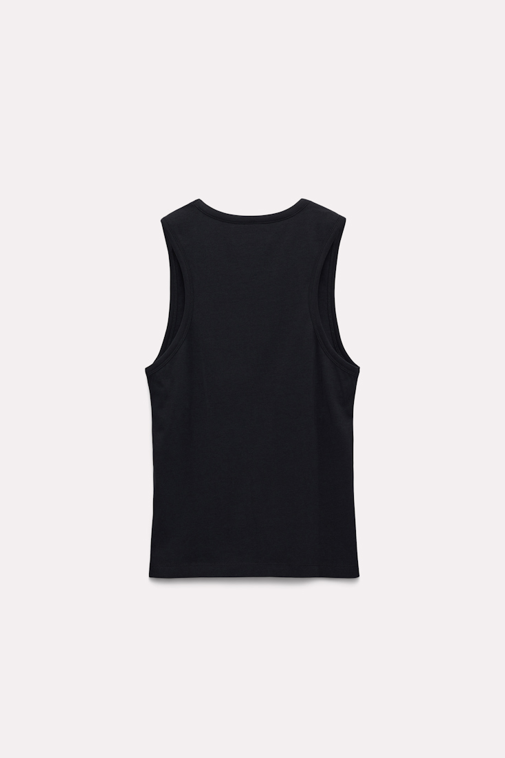 Dorothee Schumacher Basic tank top with built-in bra pure black
