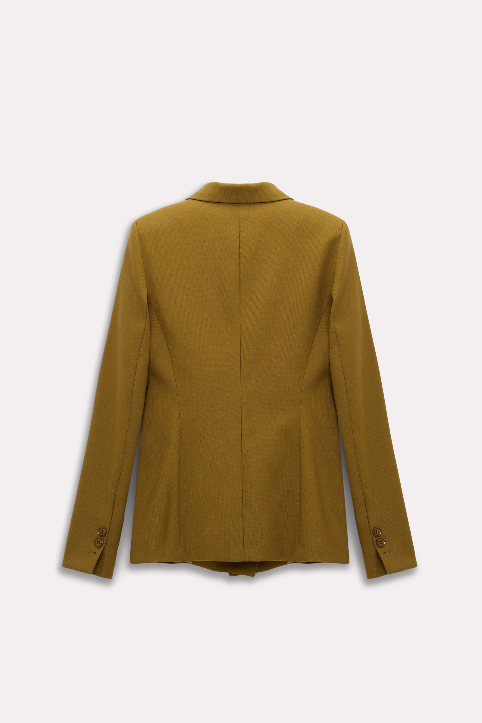 Dorothee Schumacher Blazer with decorative stitching olive green