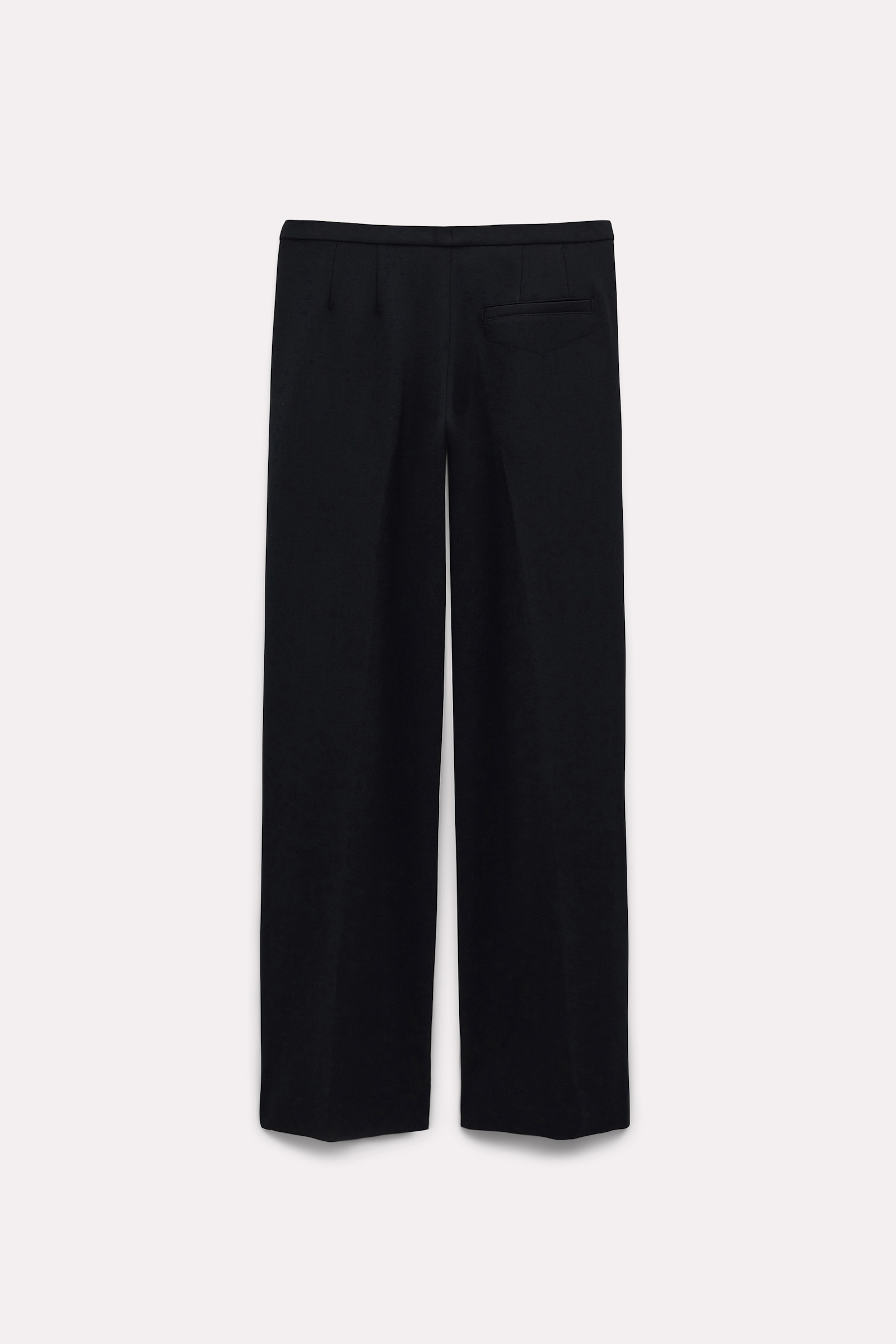 Dorothee Schumacher Wide leg pleated pants pure black