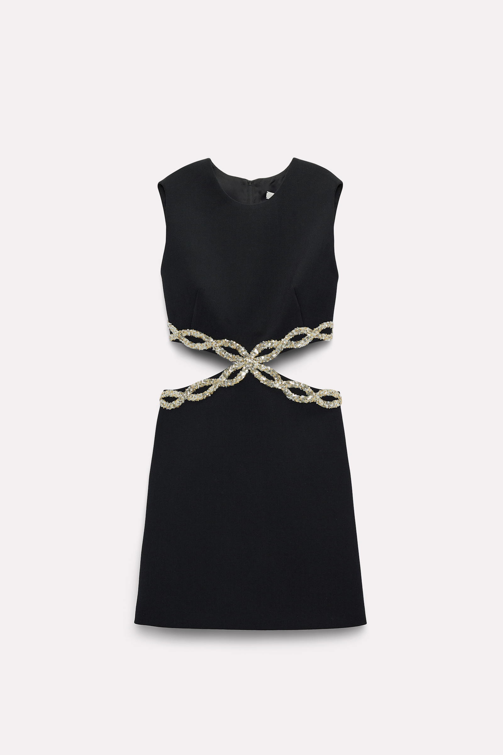 Dorothee Schumacher Dress with embellished cutouts pure black