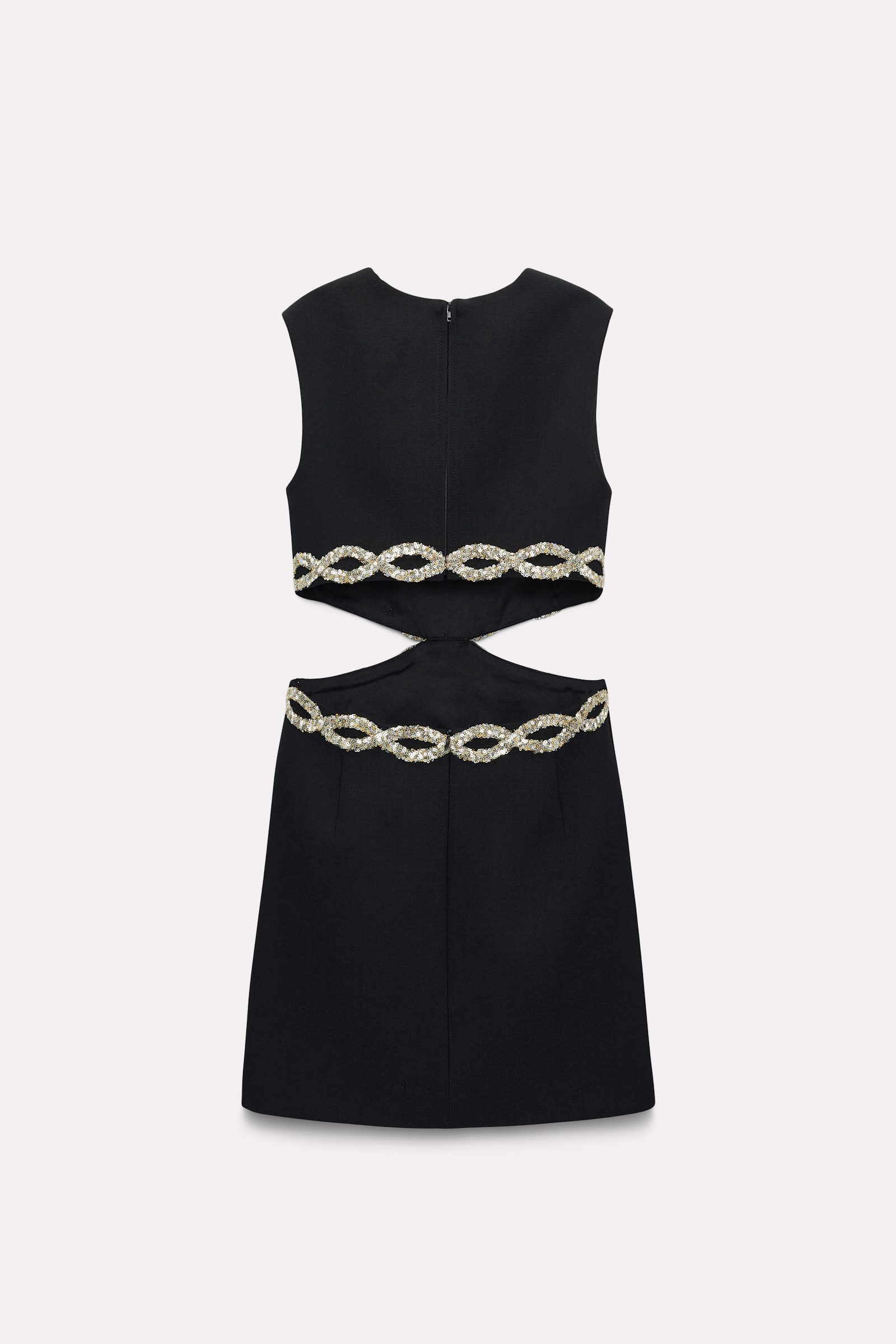 Dorothee Schumacher Dress with embellished cutouts pure black