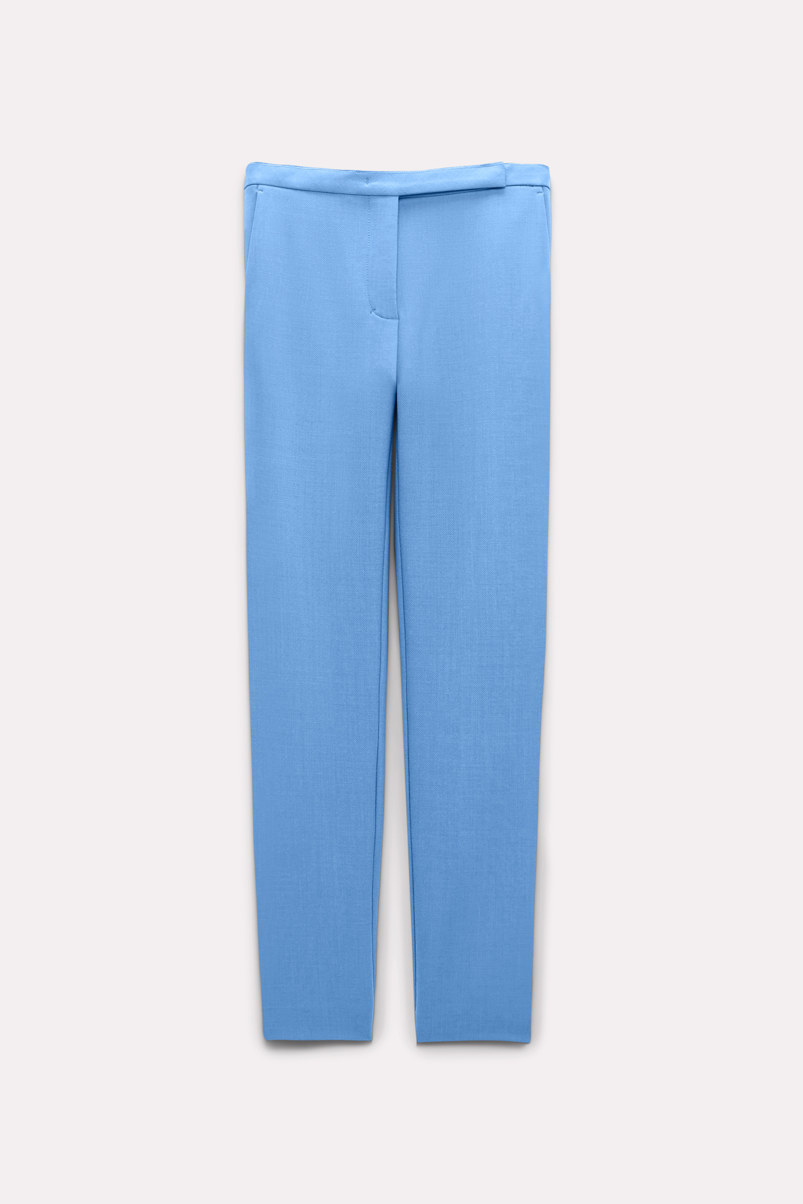 Dorothee Schumacher Zigarettenhose mit Steppdetails cornflower blue