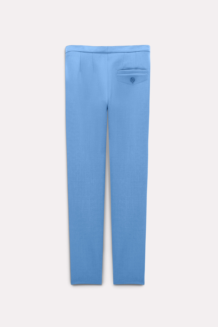 Dorothee Schumacher Zigarettenhose mit Steppdetails cornflower blue