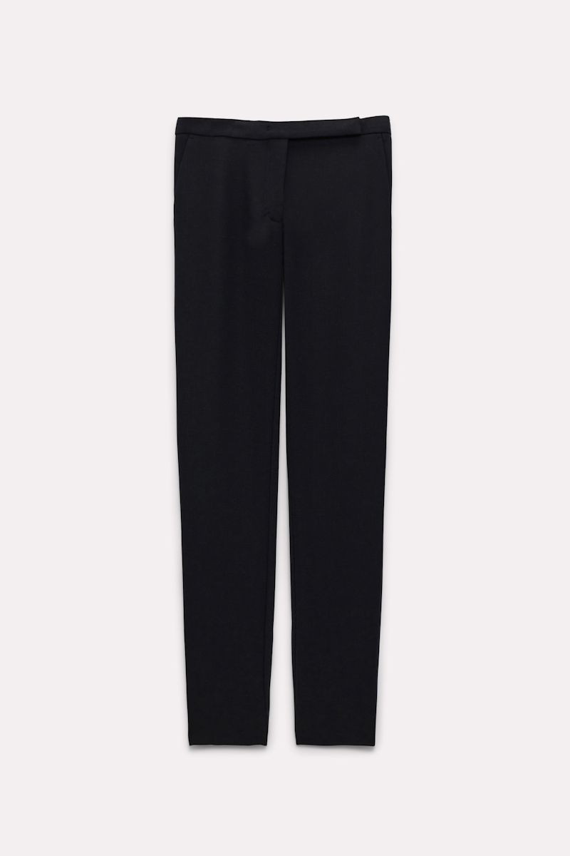 Dorothee Schumacher Cigarette Pants With Topstitch Detailing In Black