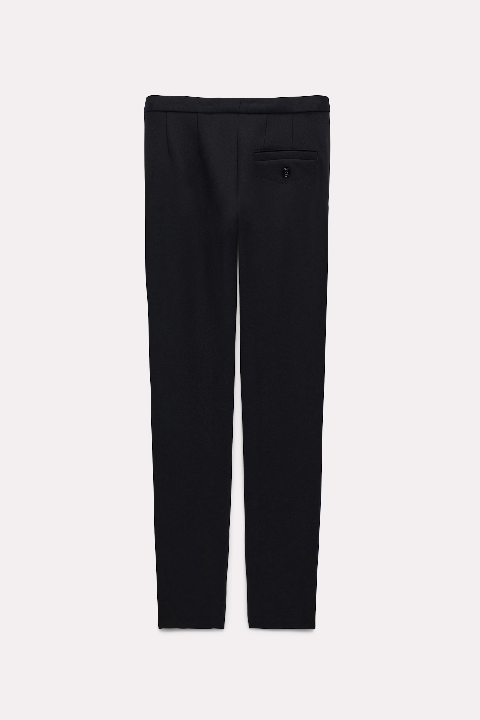 Dorothee Schumacher Cigarette pants with topstitch detailing pure black