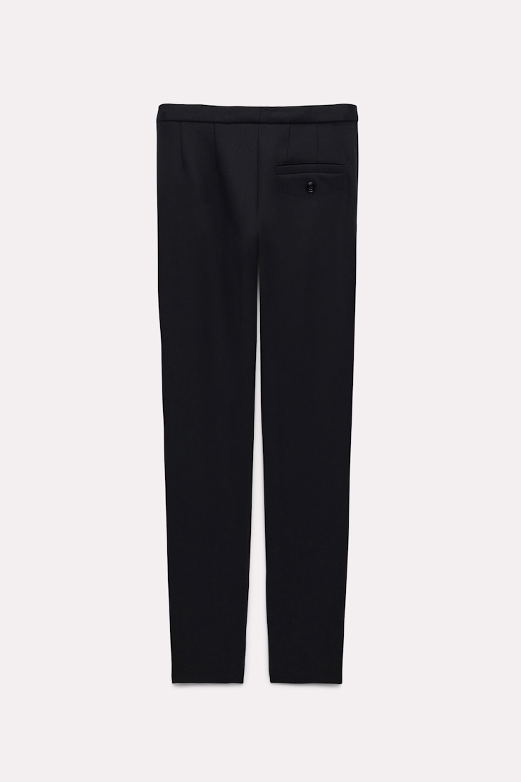 Dorothee Schumacher Zigarettenhose mit Steppdetails pure black