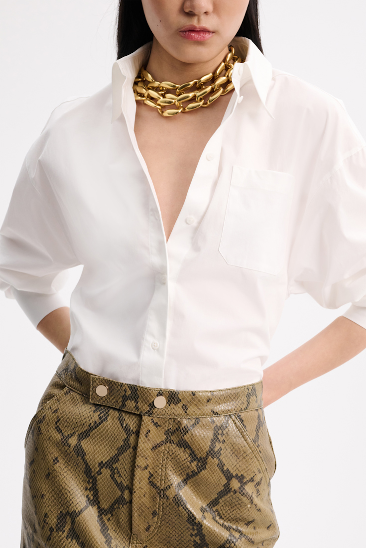 POPLIN POWER blouse