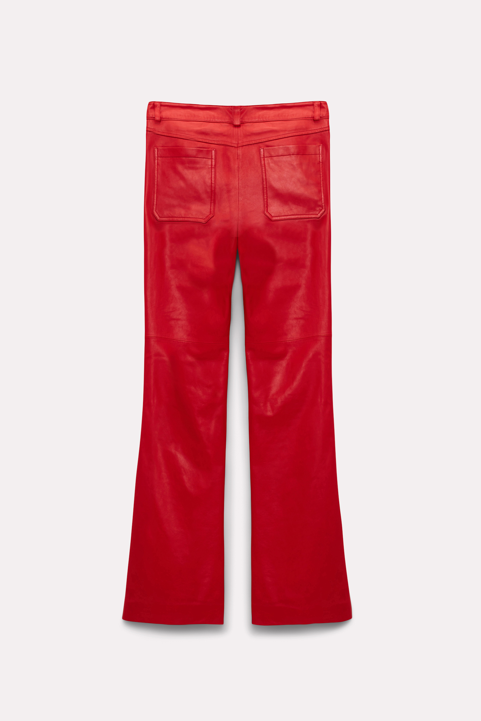 Dorothee Schumacher Lambskin pants cool red