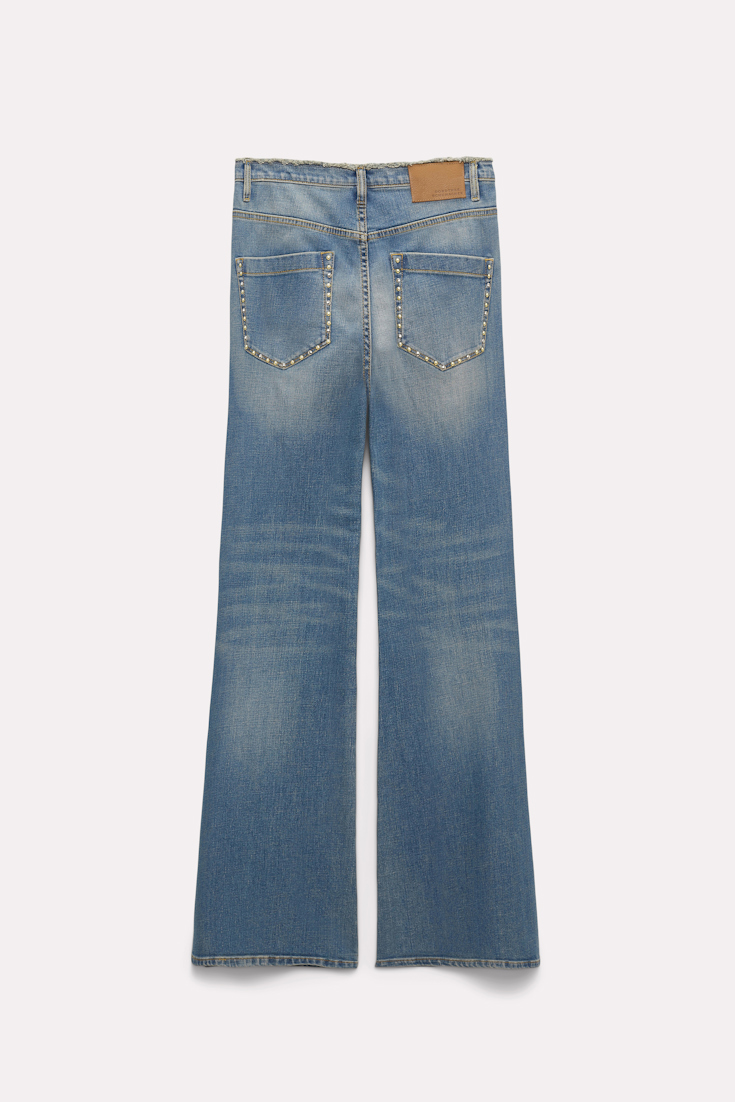 Dorothee Schumacher Jeans mit Ziersteinen dark denim