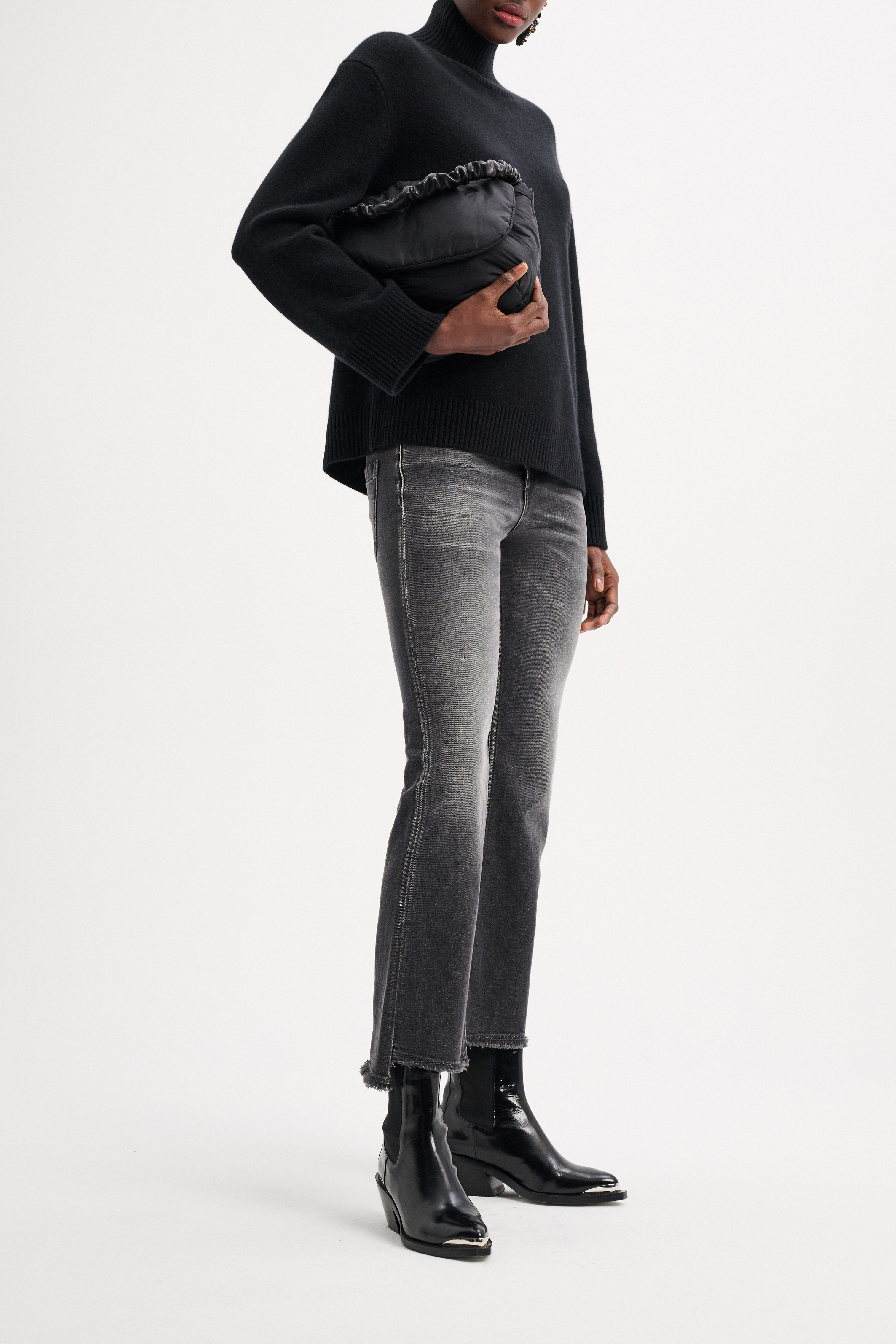 Dorothee Schumacher Cropped jeans with asymmetrical