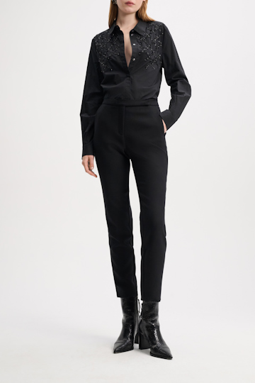SPARKLING POPLIN blouse